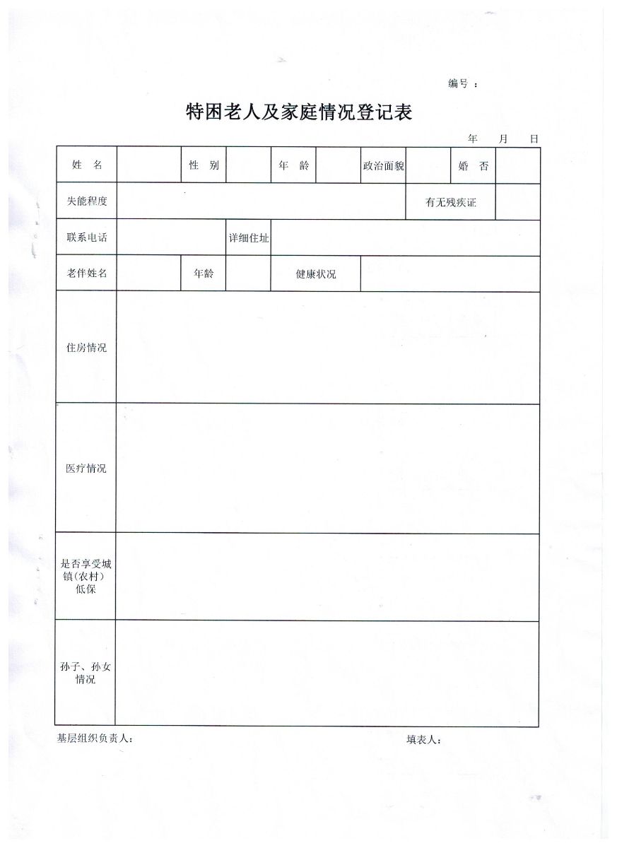 关于“支持城乡城乡基层老年协会开展爱心帮扶特困老人专项行动”的通告