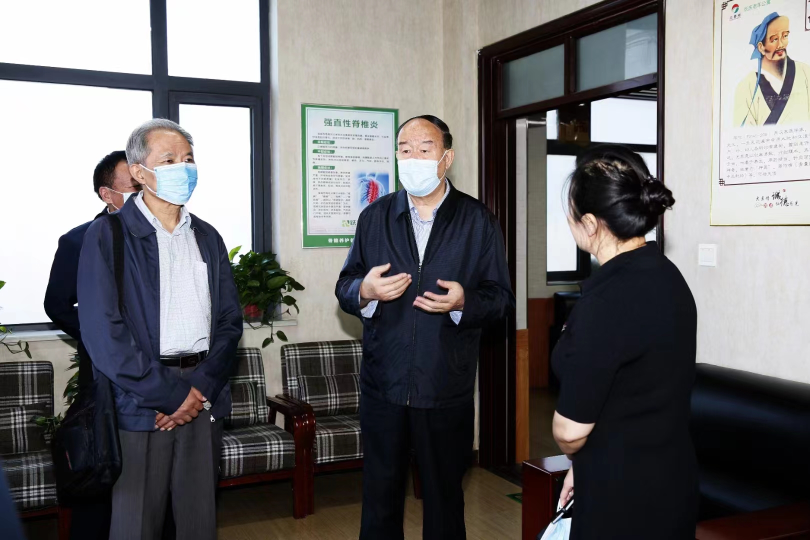 张建政理事长称赞长庆老年公寓：运营模式符合实际  运营团队专业精干